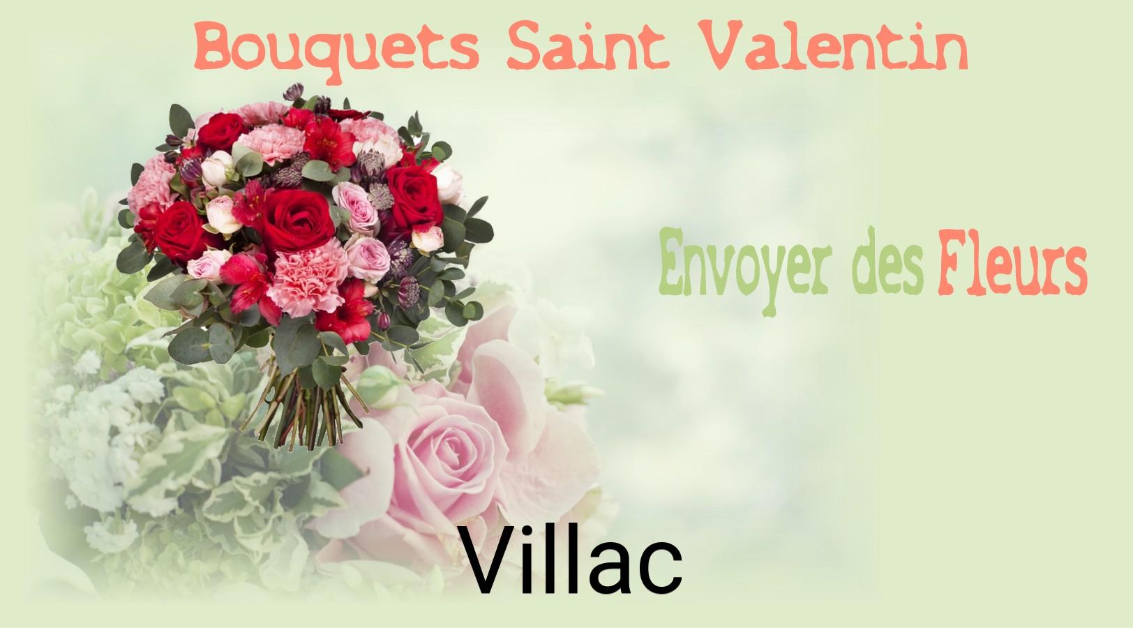 Roses de Saint-Valentin livrées à Villac